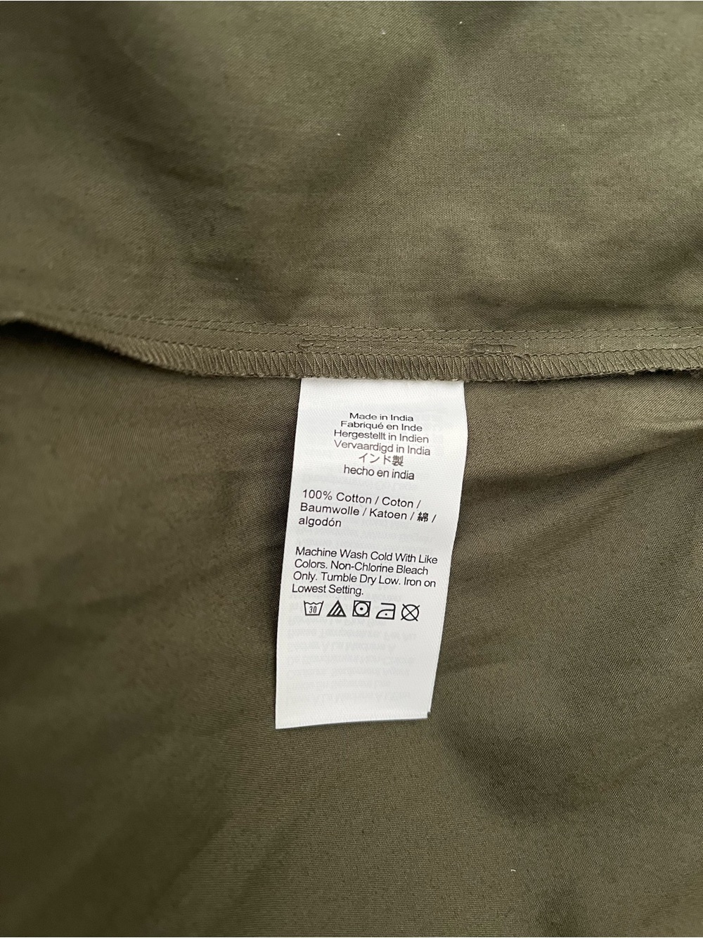 NWT J.Crew Contrast-stitch Midi Skirt in Cotton Poplin NWT Size 10 - Picture 7 of 10